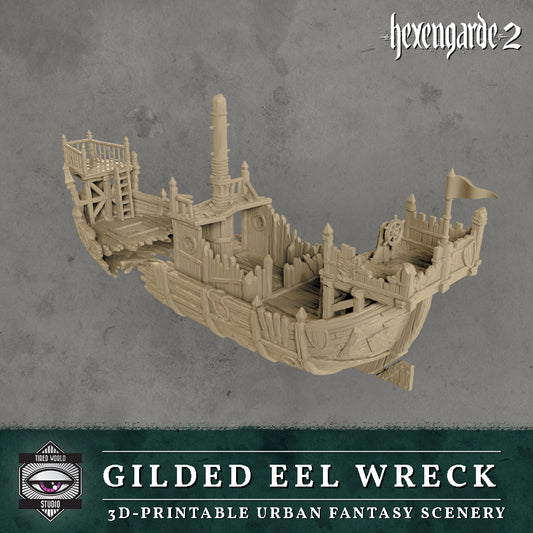 Gilded Eel River Barge Wreck - Hexengarde 2