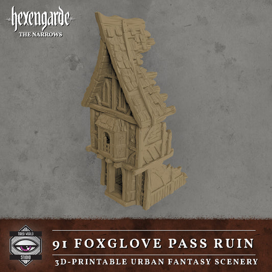 91 Foxglove Pass Ruins - Hexengarde The Narrows