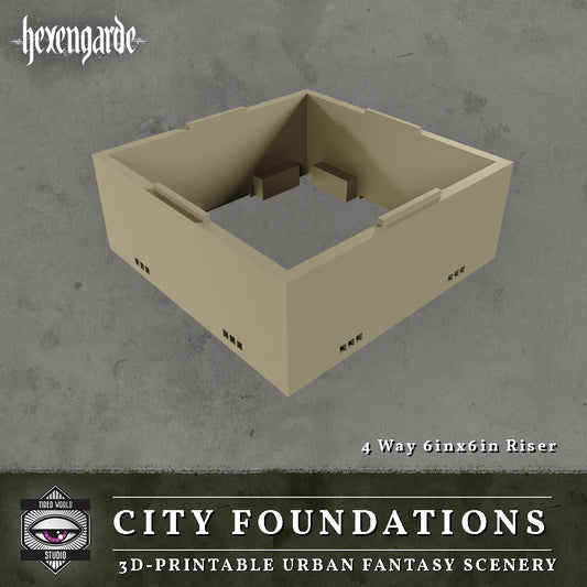 City Foundations - Risers and Boosters - Hexengarde 2