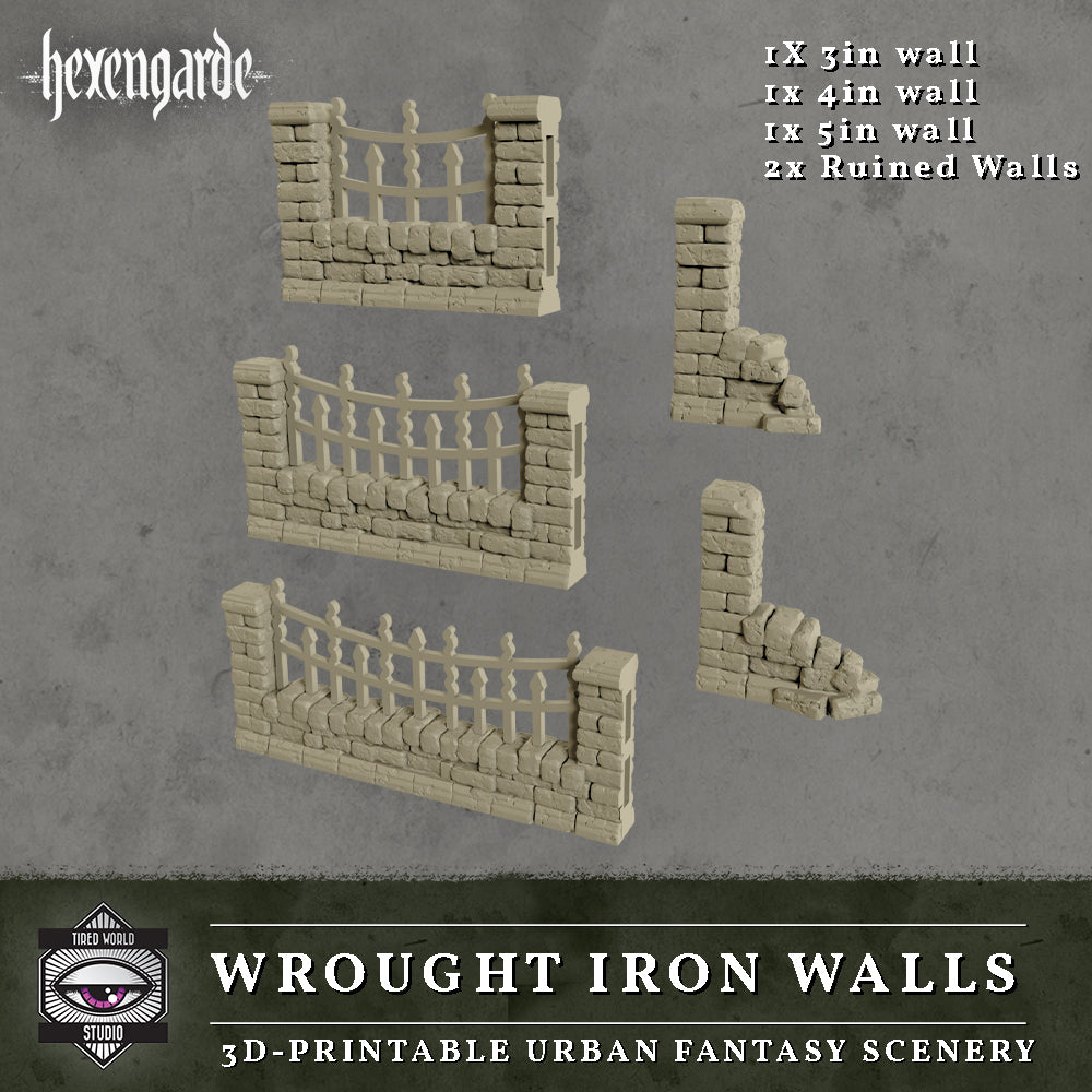 Wrought Iron Walls - Hexengarde