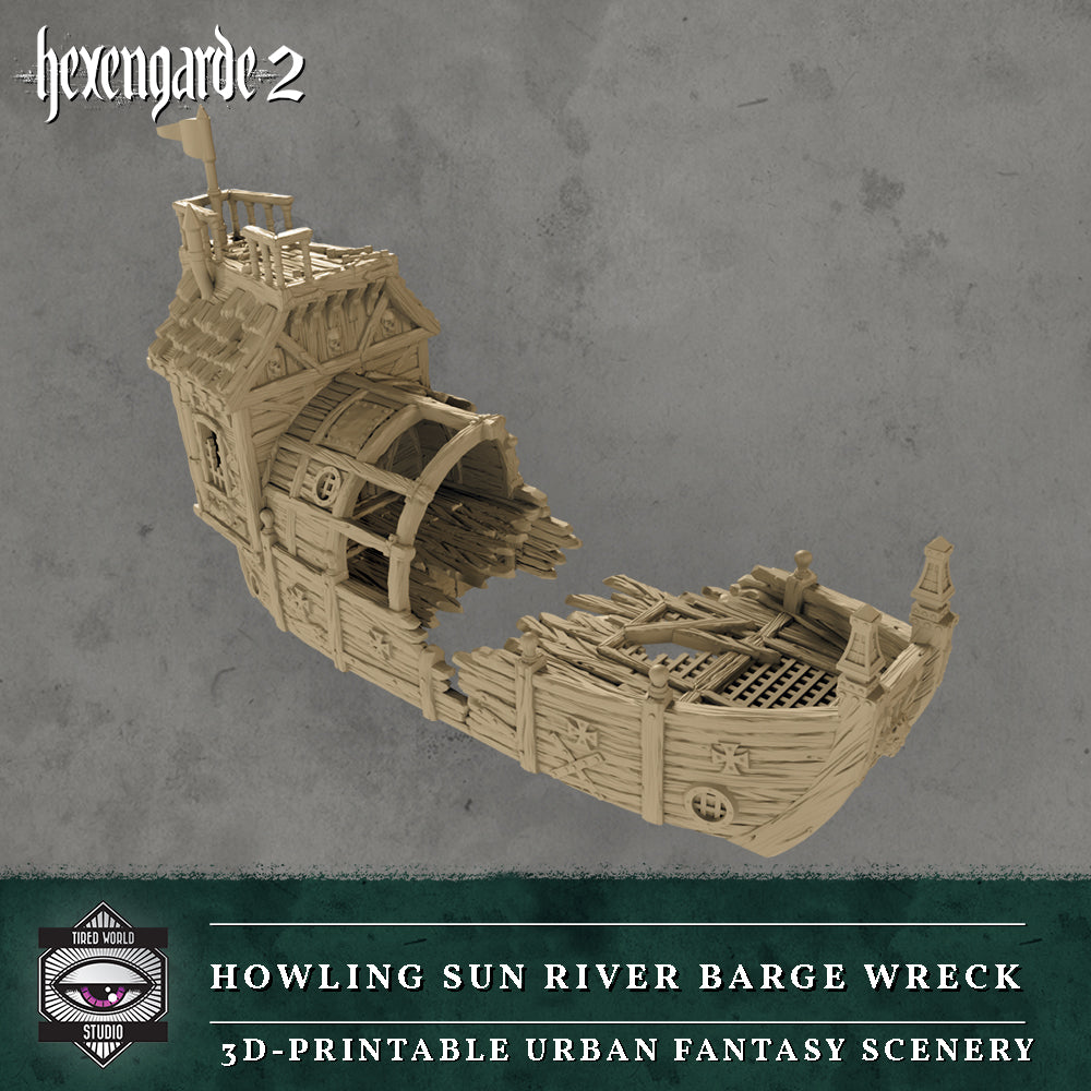 Howling Sun River Barge Wreck - Hexengarde 2