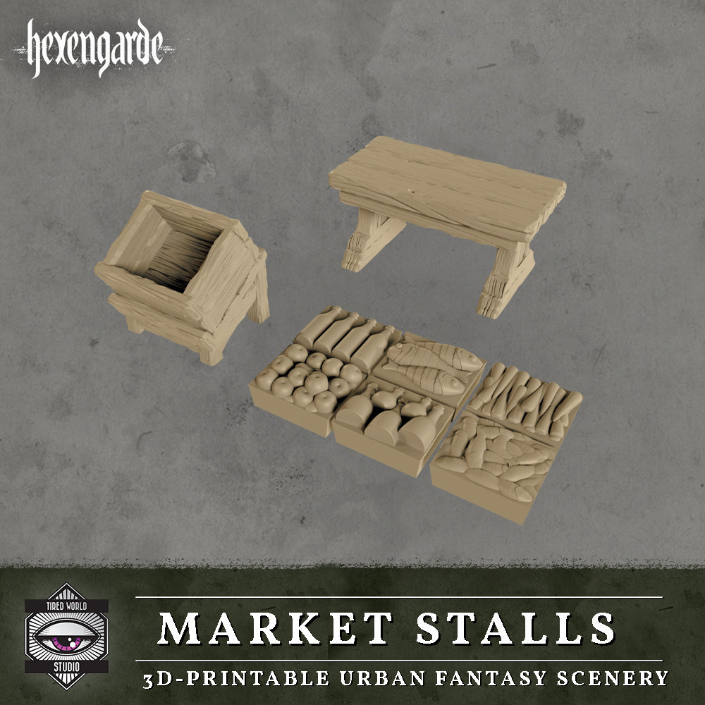 Market Stalls - Hexengarde