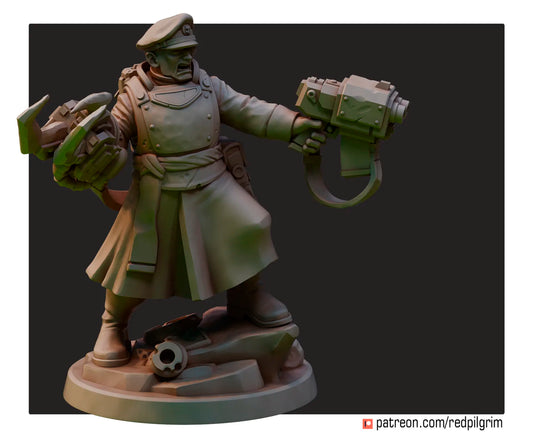 Commissar with Mechanical Claw