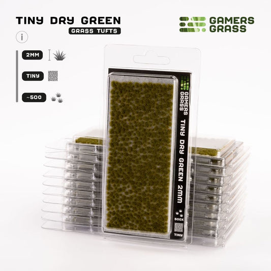 Tiny Dry Green (2mm) - Gamers Grass