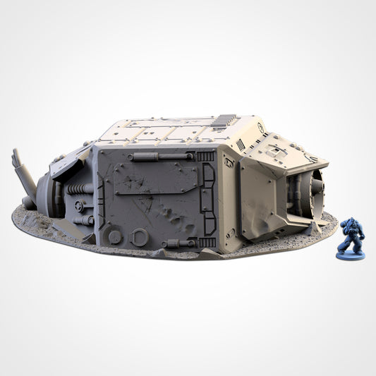 Crashed Imperial Walker