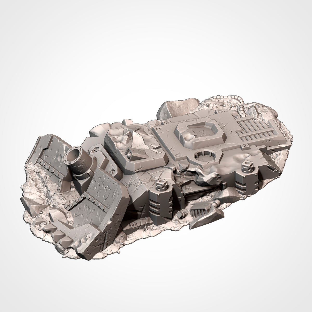 Grimdark Tank Wreckage