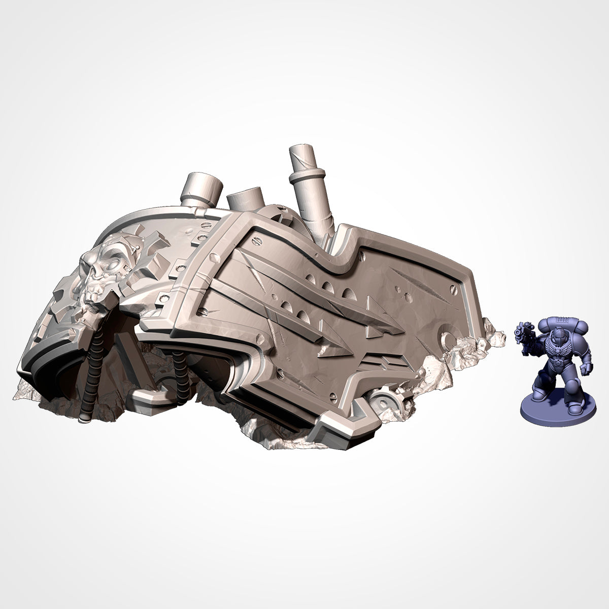 Destroyed Mega Titan