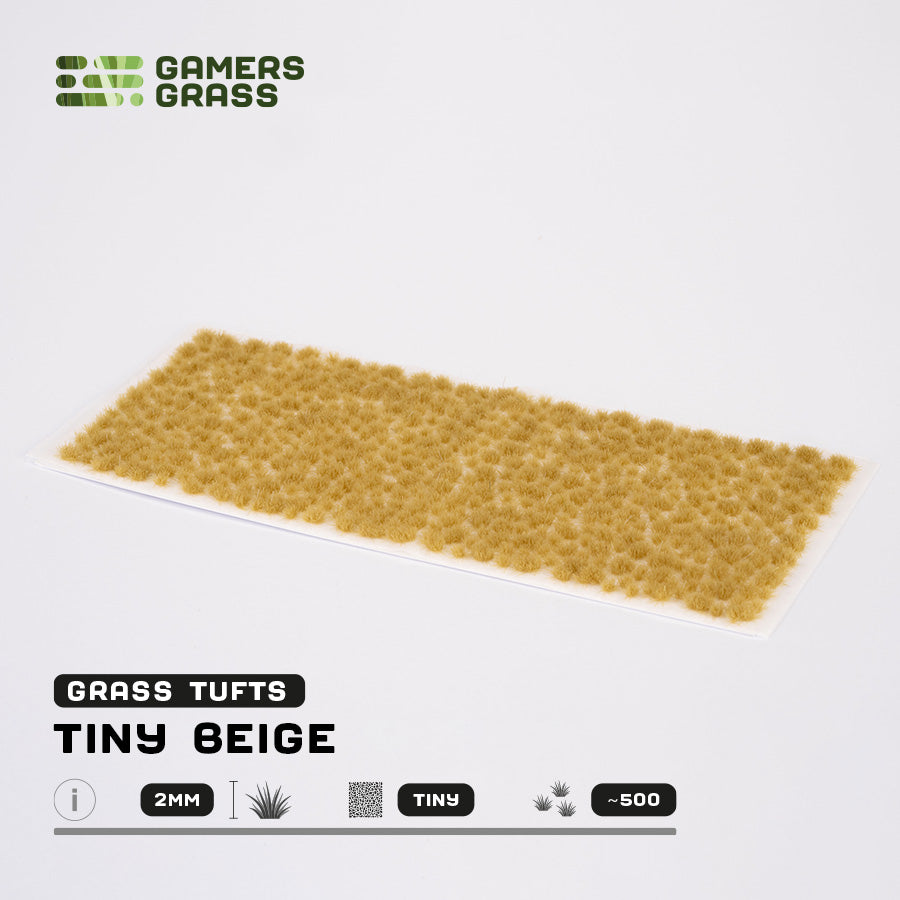 Tiny Beige (2mm) - Gamers Grass