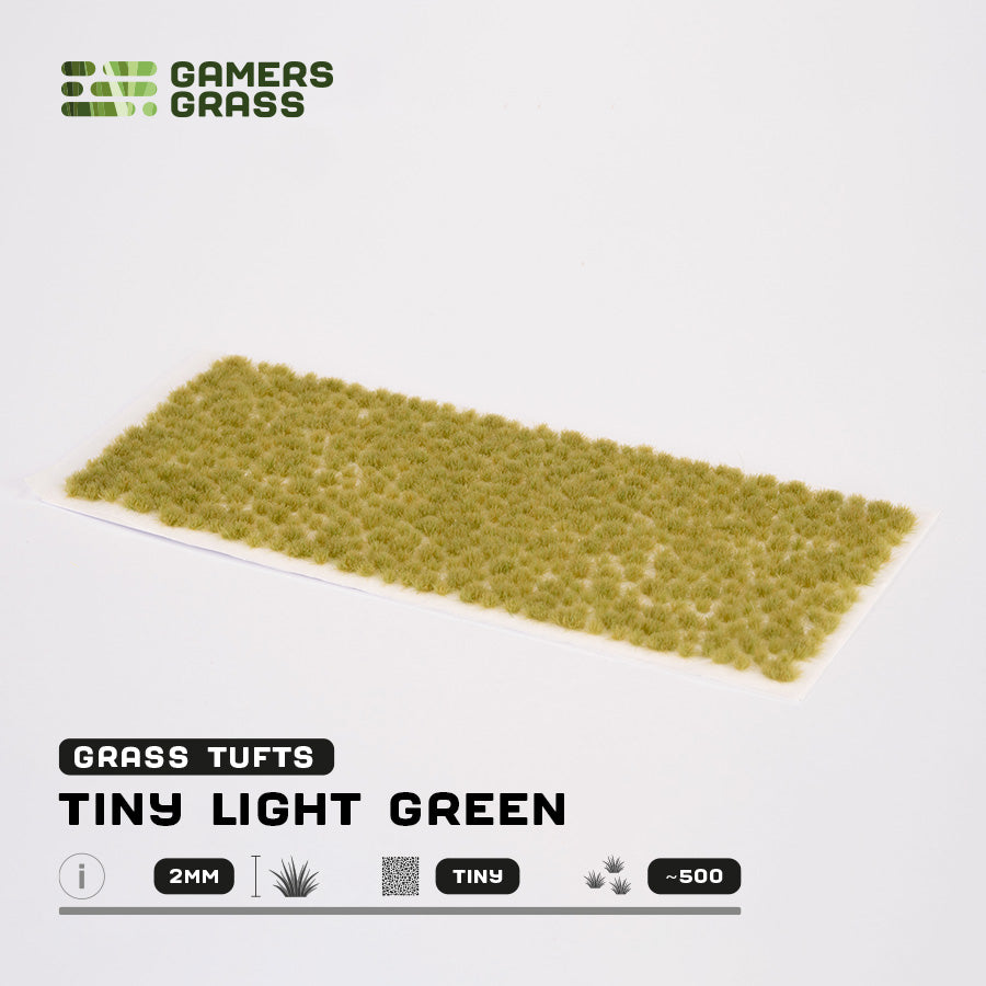 Tiny Light Green (2mm) - Gamers Grass
