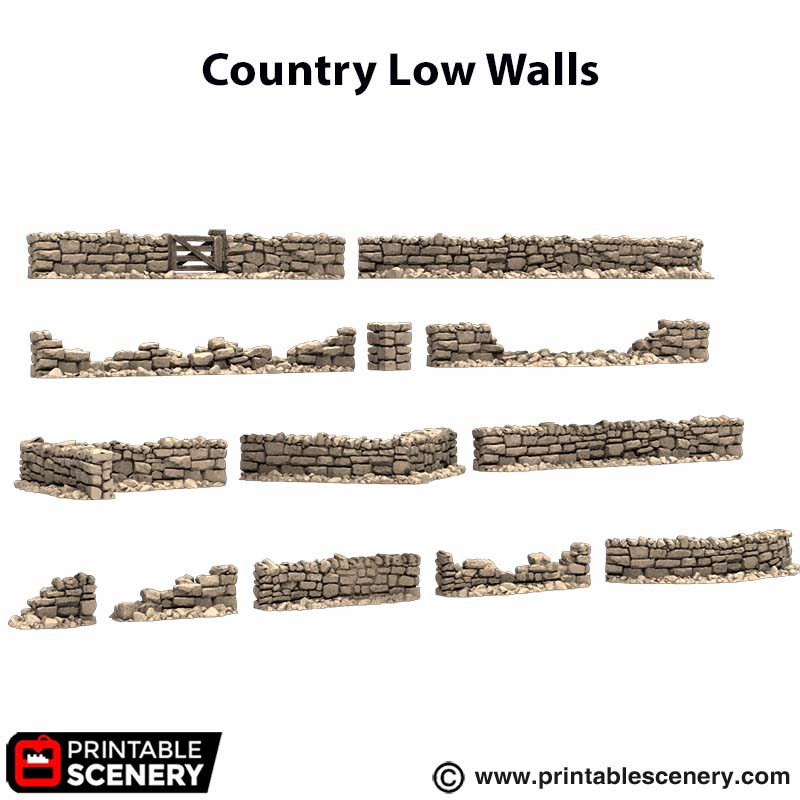 Low Country Walls