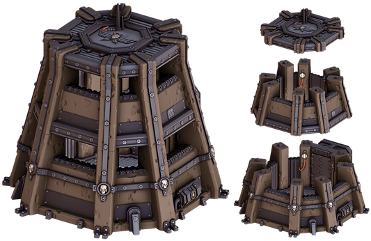 Double Pillbox - Grimdark Outpost