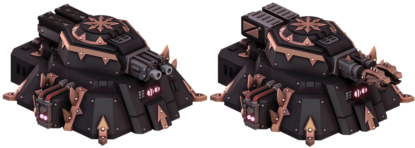 Chaos Defense Turrets - Corrupted Sanctum