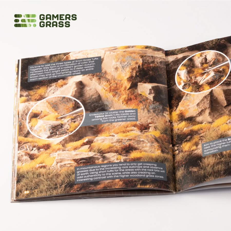 Golden Autumn Glade Basing Box - Gamers Grass