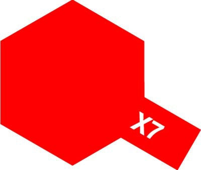 Tamiya Acrylic Paint Mini X-7 Red