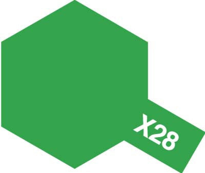 Tamiya Acrylic Paint Mini X-28 Park Green