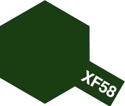Tamiya Acrylic Paint Mini XF-58 Olive Green