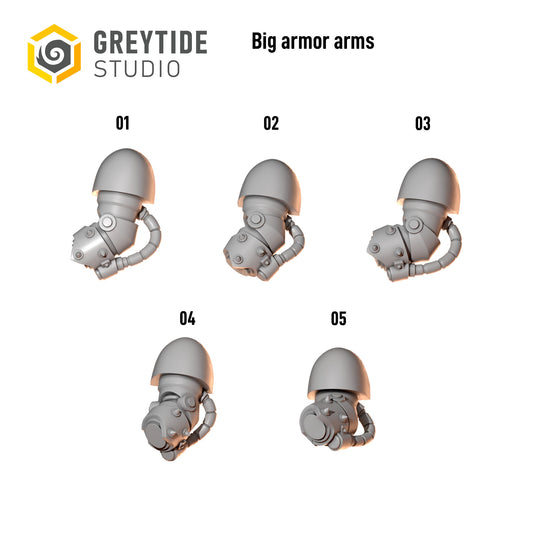 Anvil Wardens - Big Armour - Arms