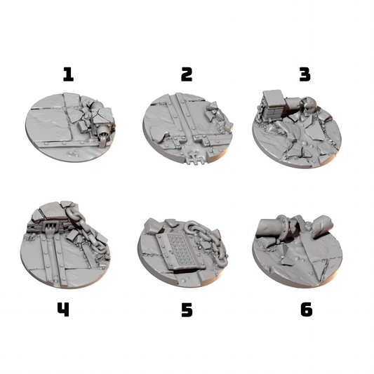 Anvil Wardens - 40mm Base Toppers