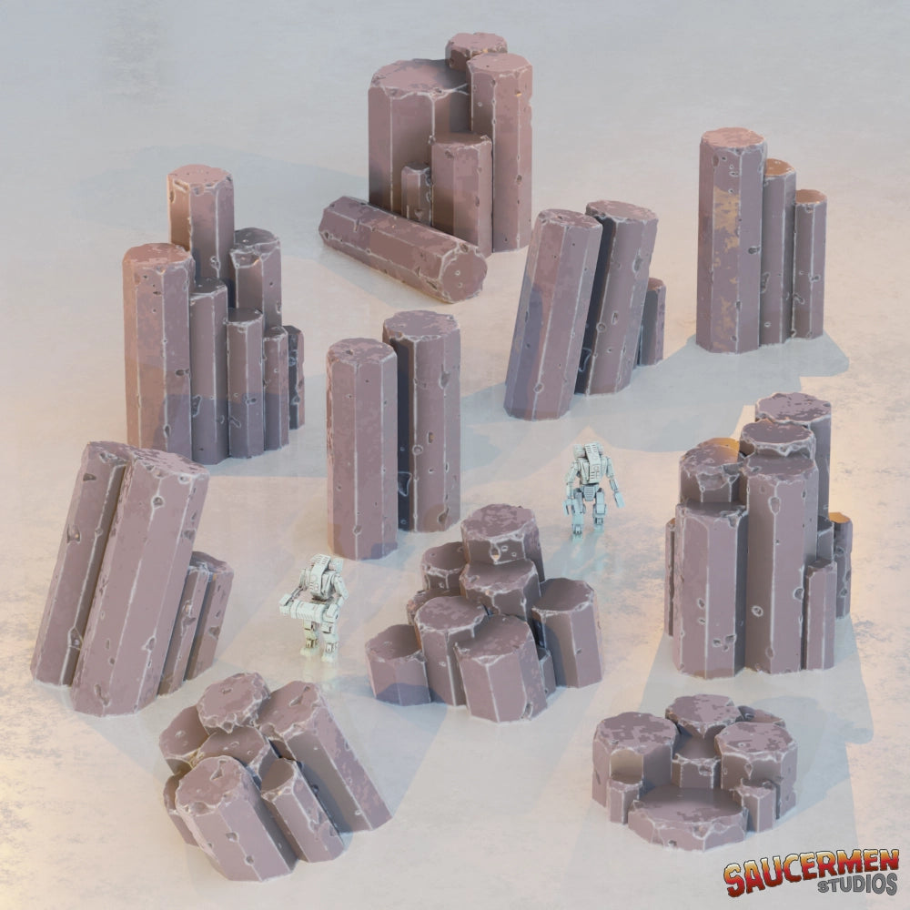 Alien Rocks - Zectonium Prison Mines
