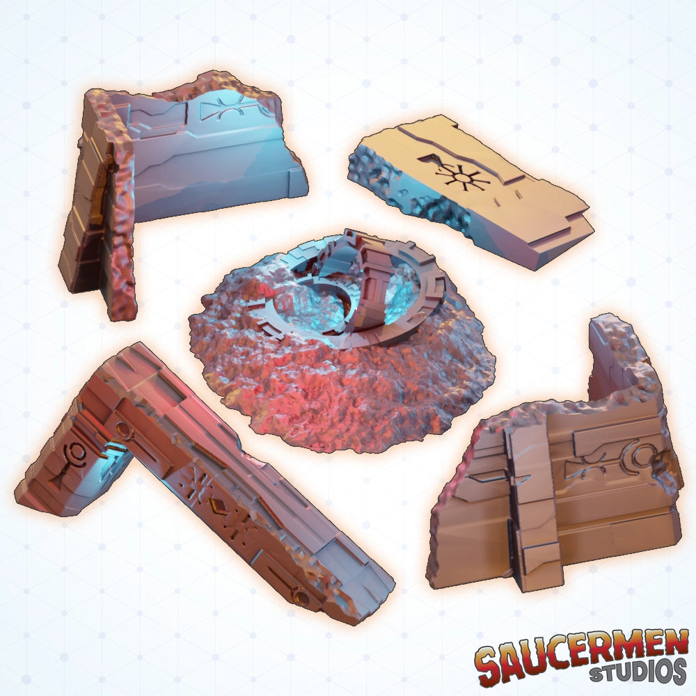 Uncovered Alien Ruins - Zectonium Prison Mines