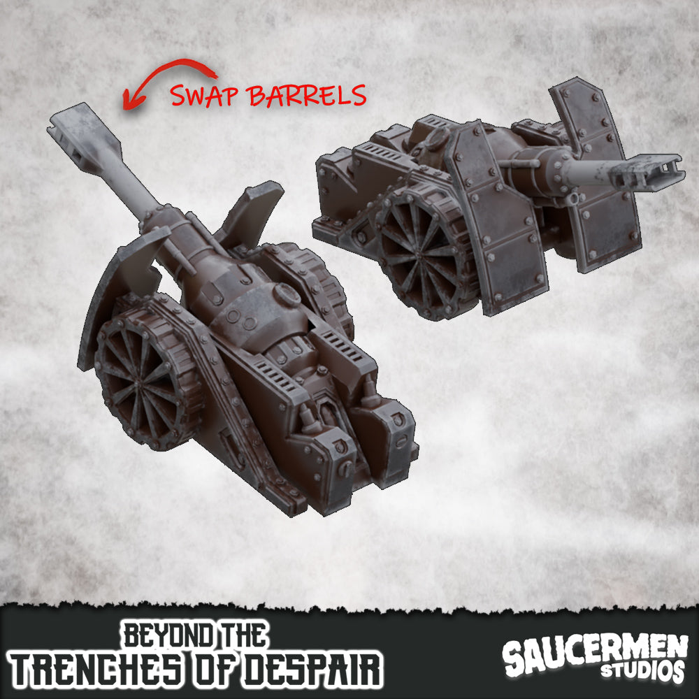 Mobile Artillery Cannon - Beyond the Trenches of Despair