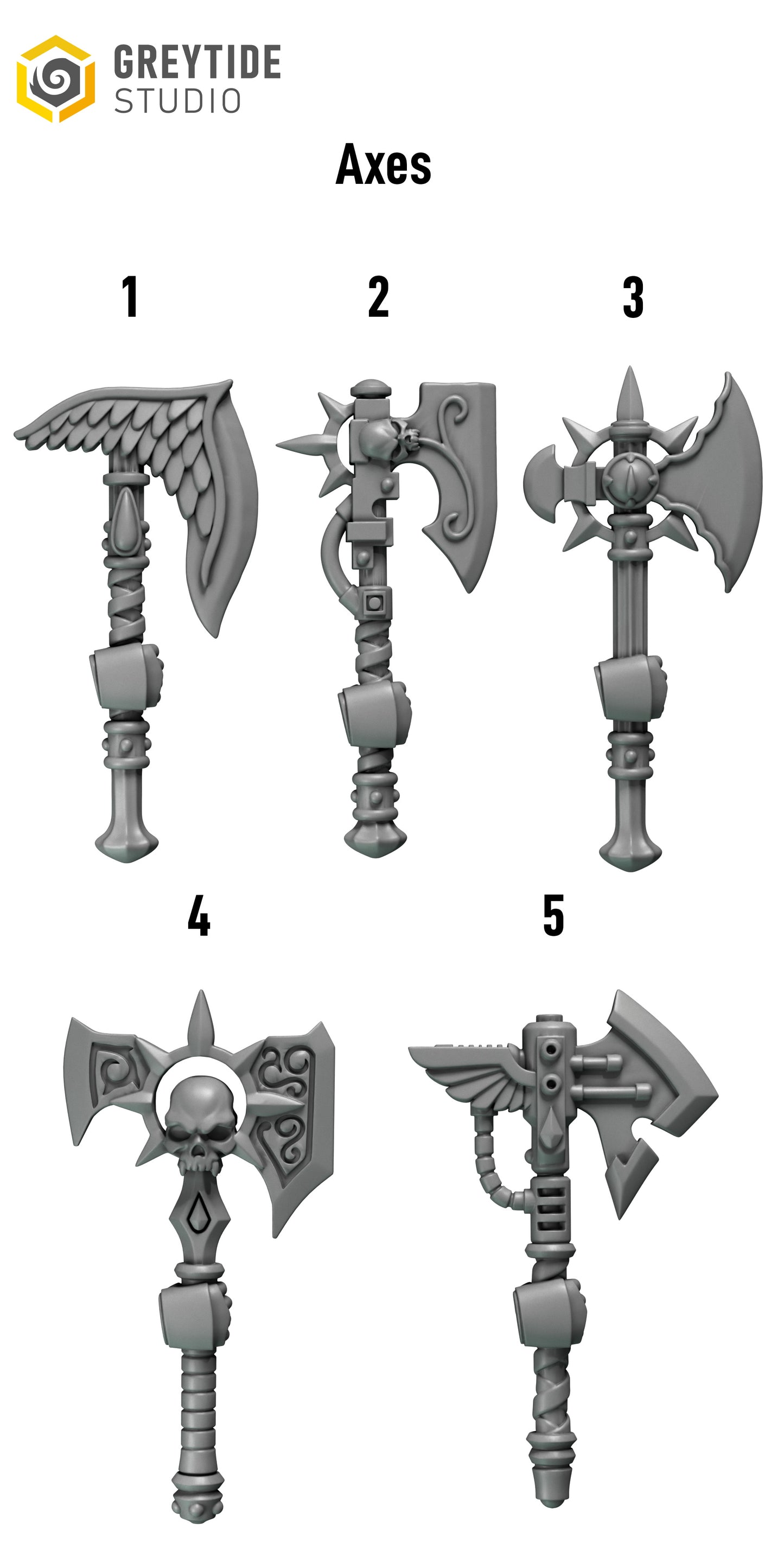 Crimson Lords - Axes