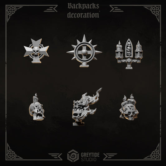 Eternal Crusaders - Backpack Decorations