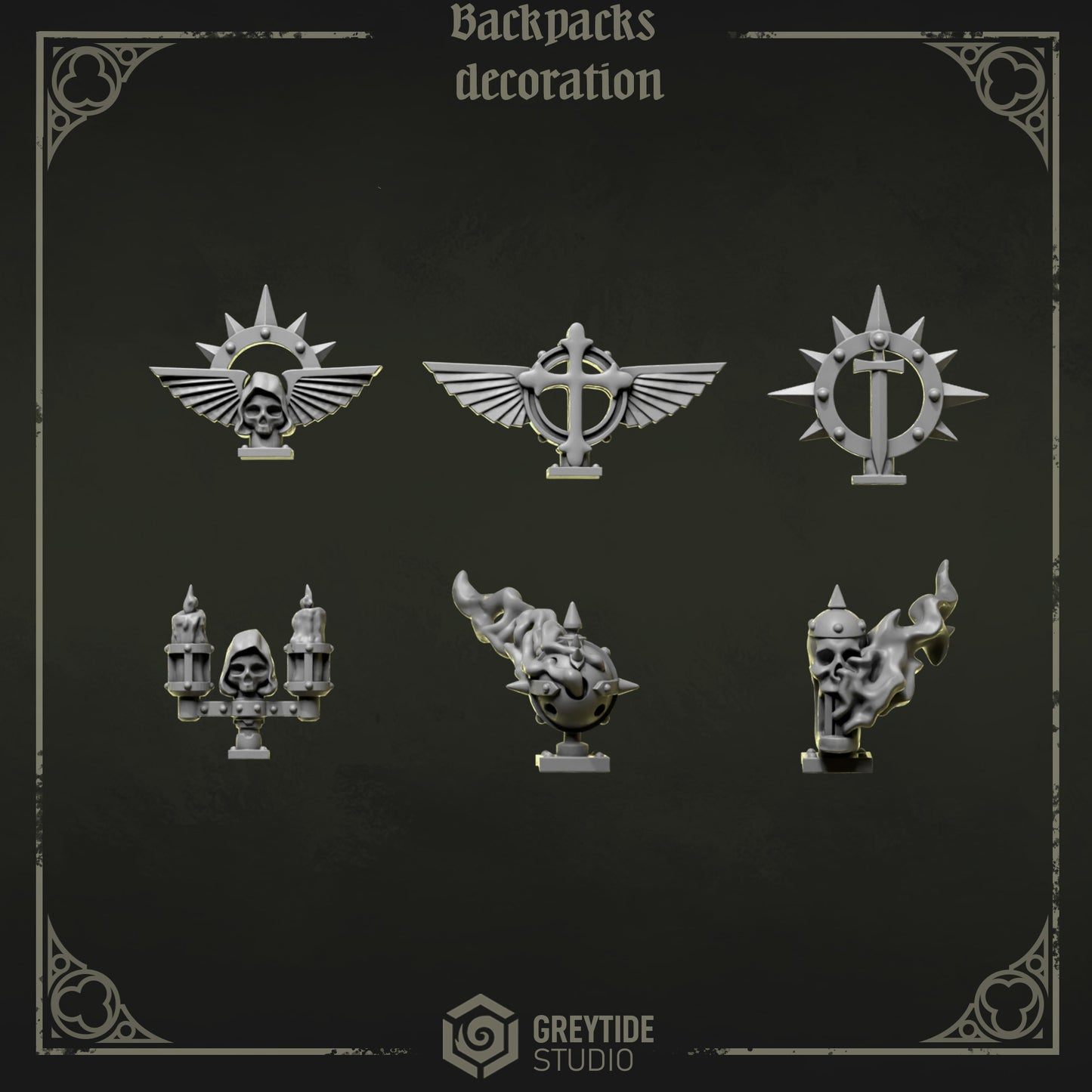 Eternal Pilgrims - Backpack Decorations