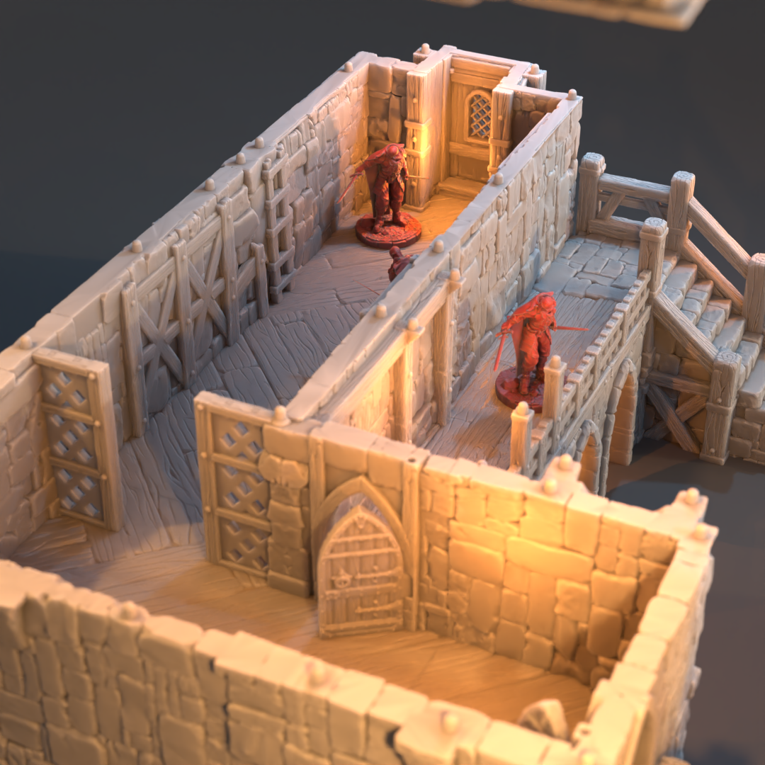 Barracks and the Bell Tower