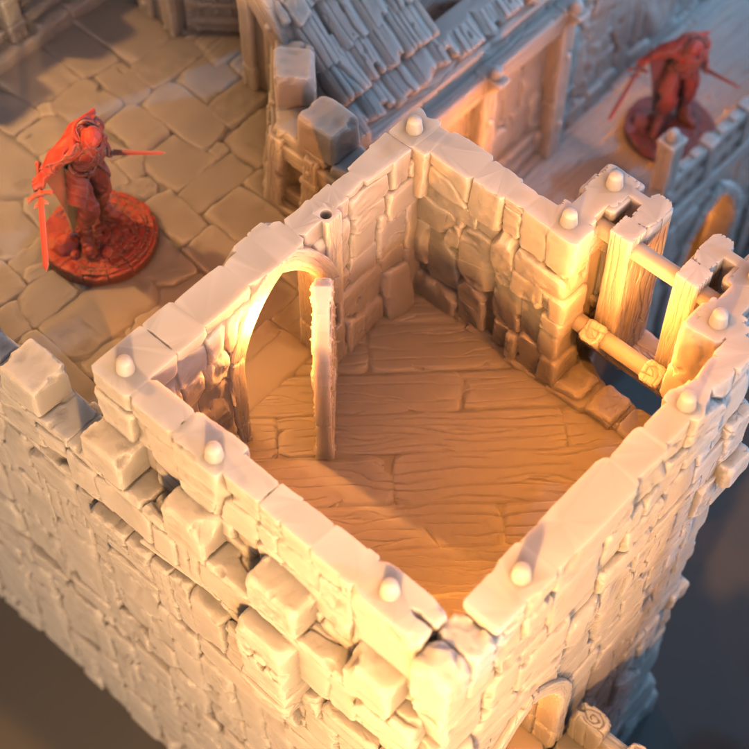 Barracks and the Bell Tower