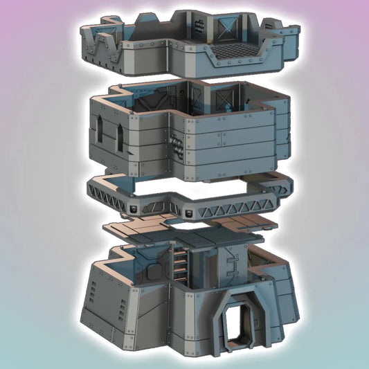 Battle Precinct - Cyberpunk - Flatline City