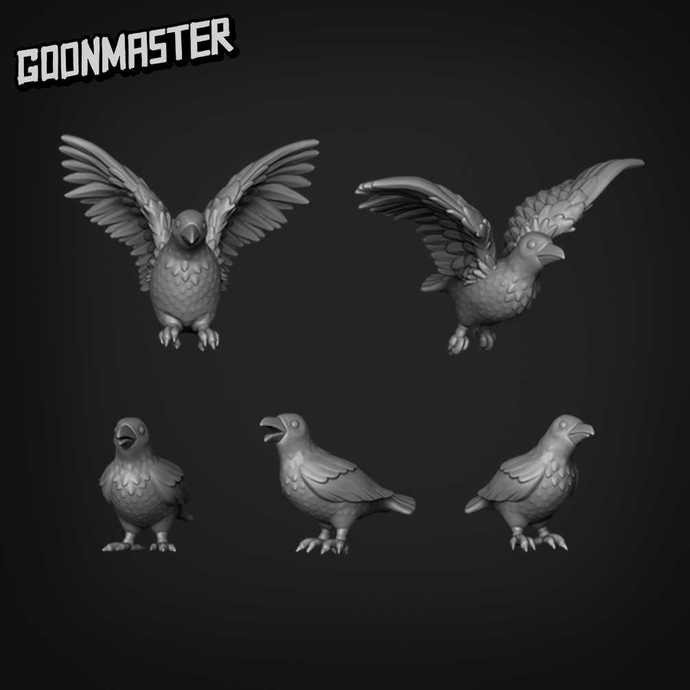 Birds - Basing Bits