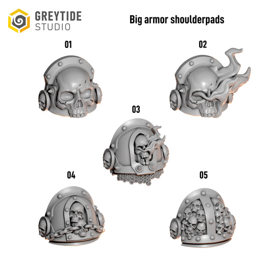 Cursed Company - Big Armour Shoulder Pads