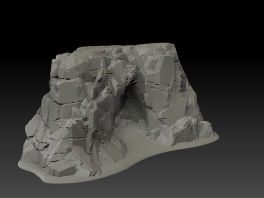Stone Trove Cliff Cave