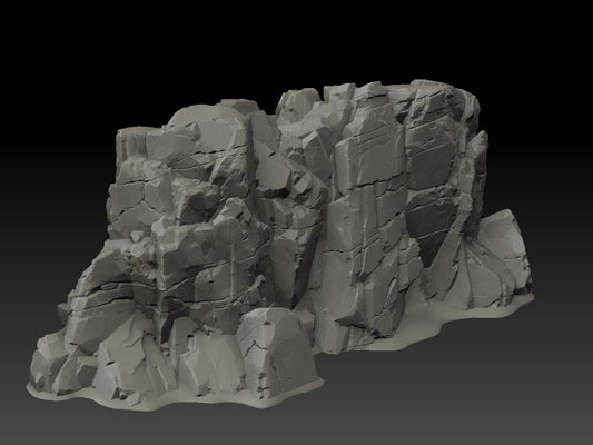 Stone Trove Cliff Wall