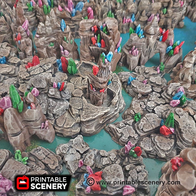 Crystal Grotto Floors