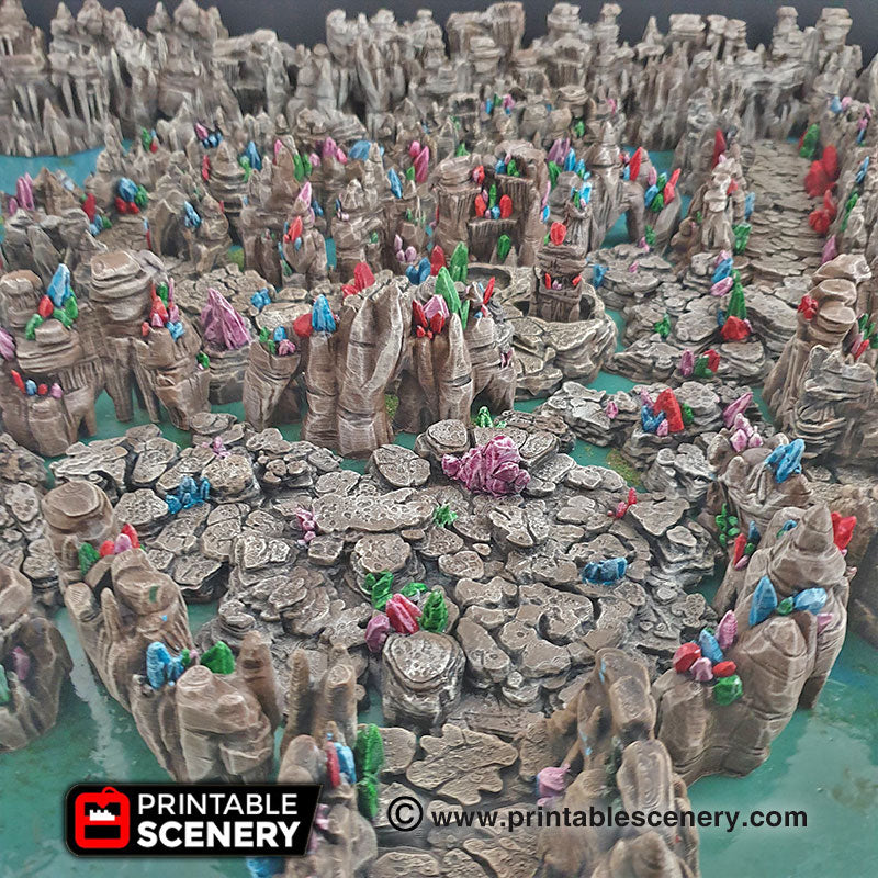 Crystal Grotto Floors