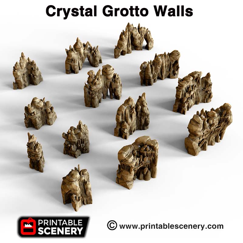 Crystal Grotto Walls