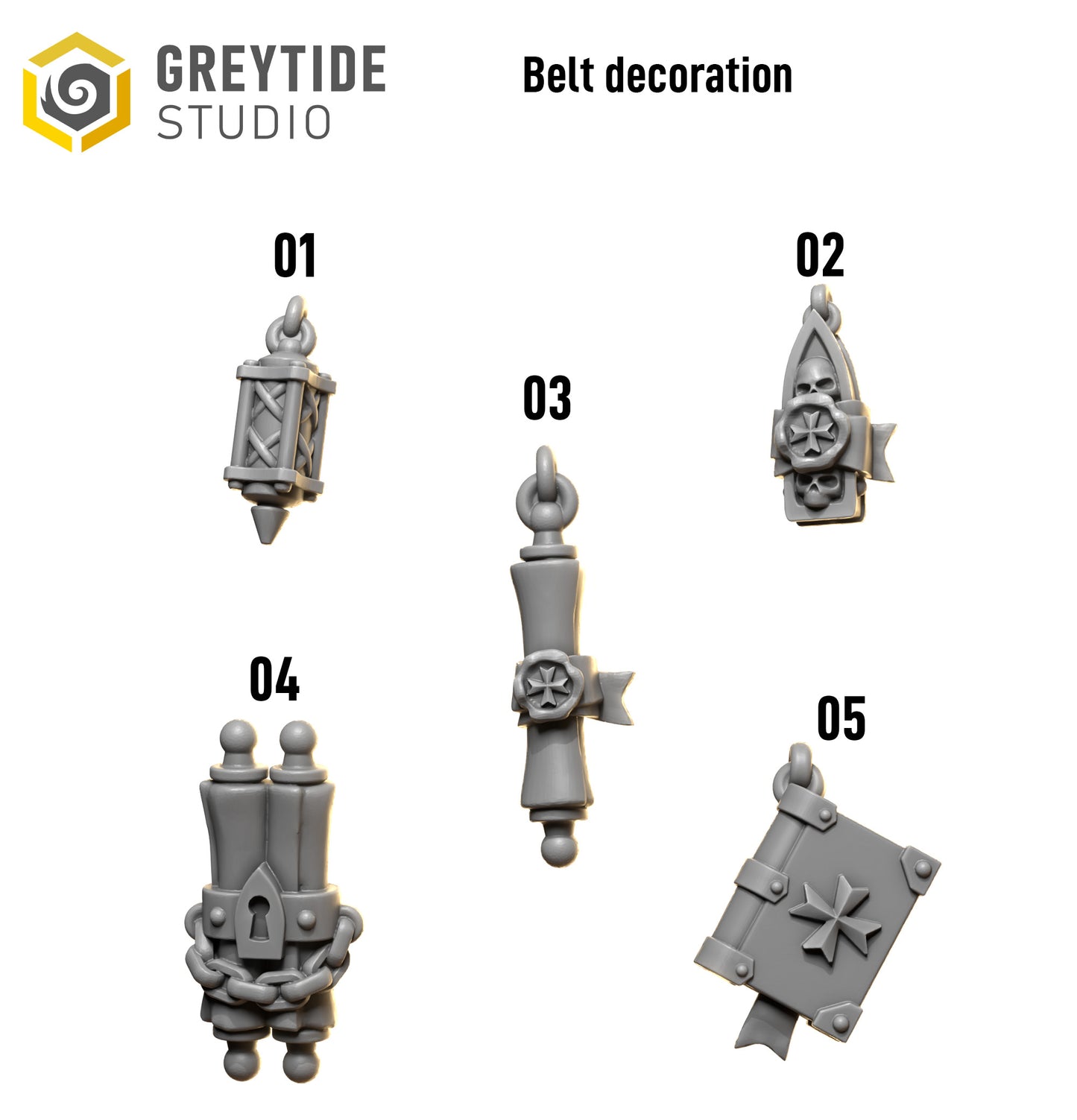 Eternal Crusaders - Belt Decorations