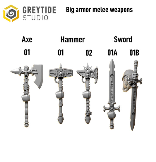 Eternal Crusaders - Big Armour Melee Weapons