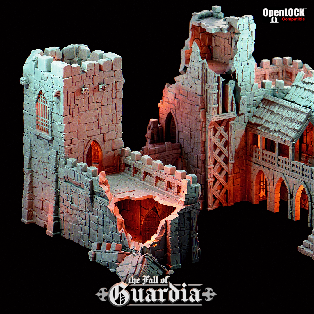 Ruined Barracks and the Bell Tower - Fall of Guardia