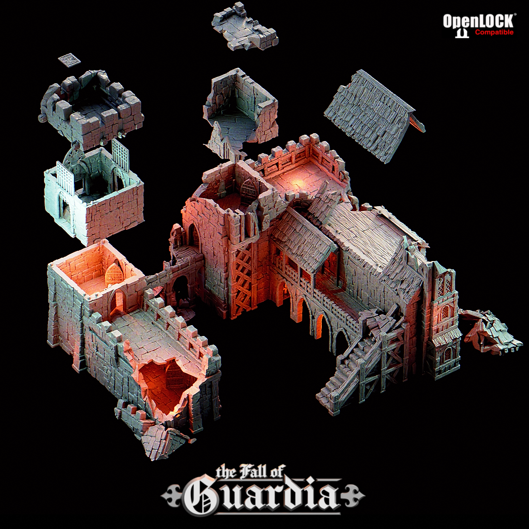 Ruined Barracks and the Bell Tower - Fall of Guardia