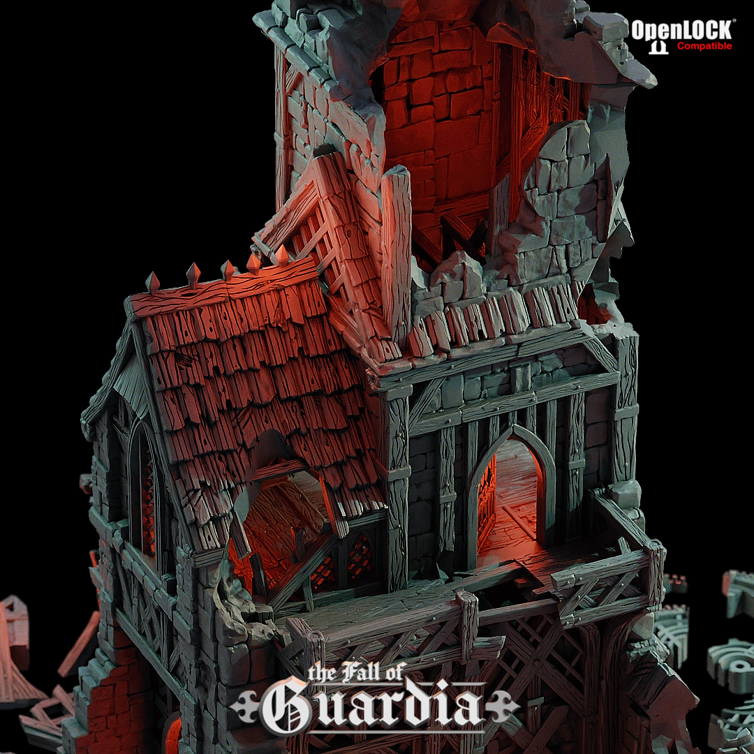 Ruined Clock Tower - Fall of Guardia