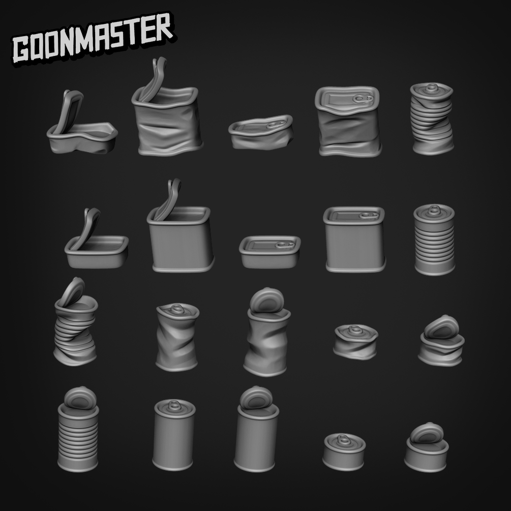 Food Cans - Basing Bits