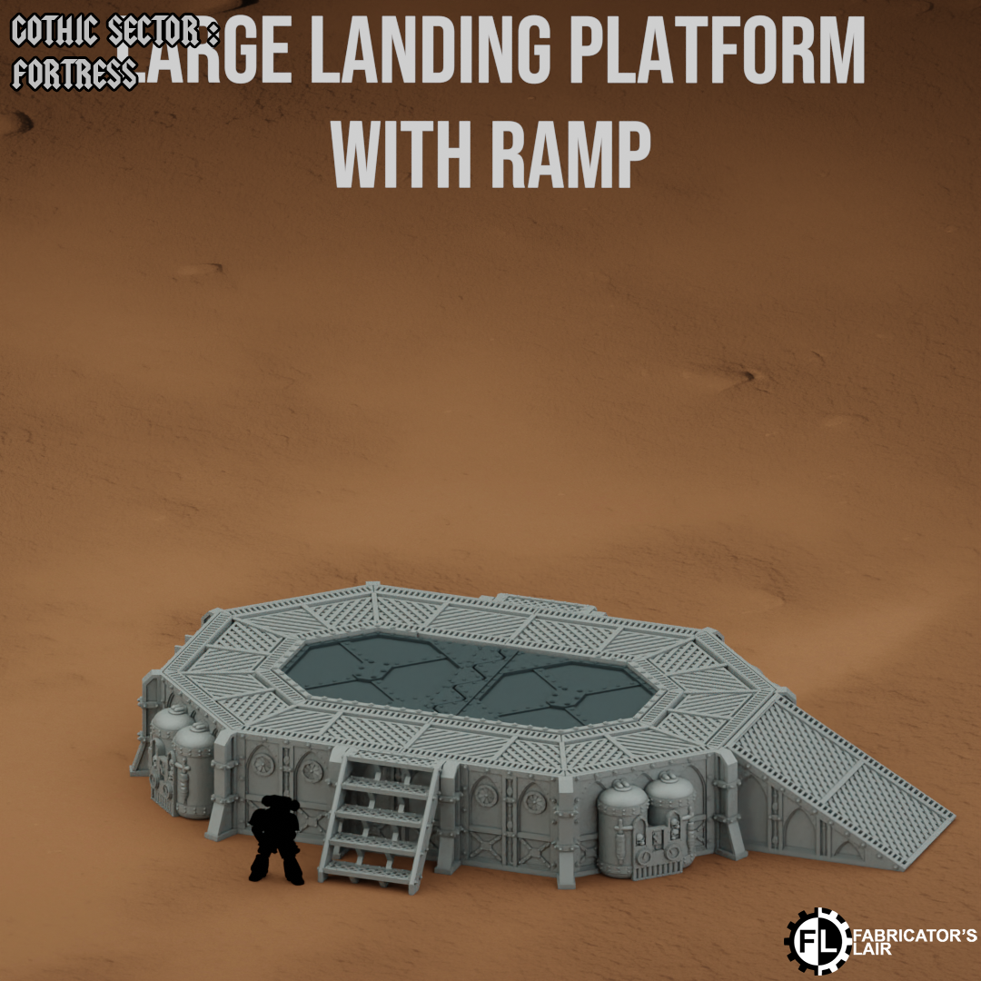 Grimdark Landing Platform