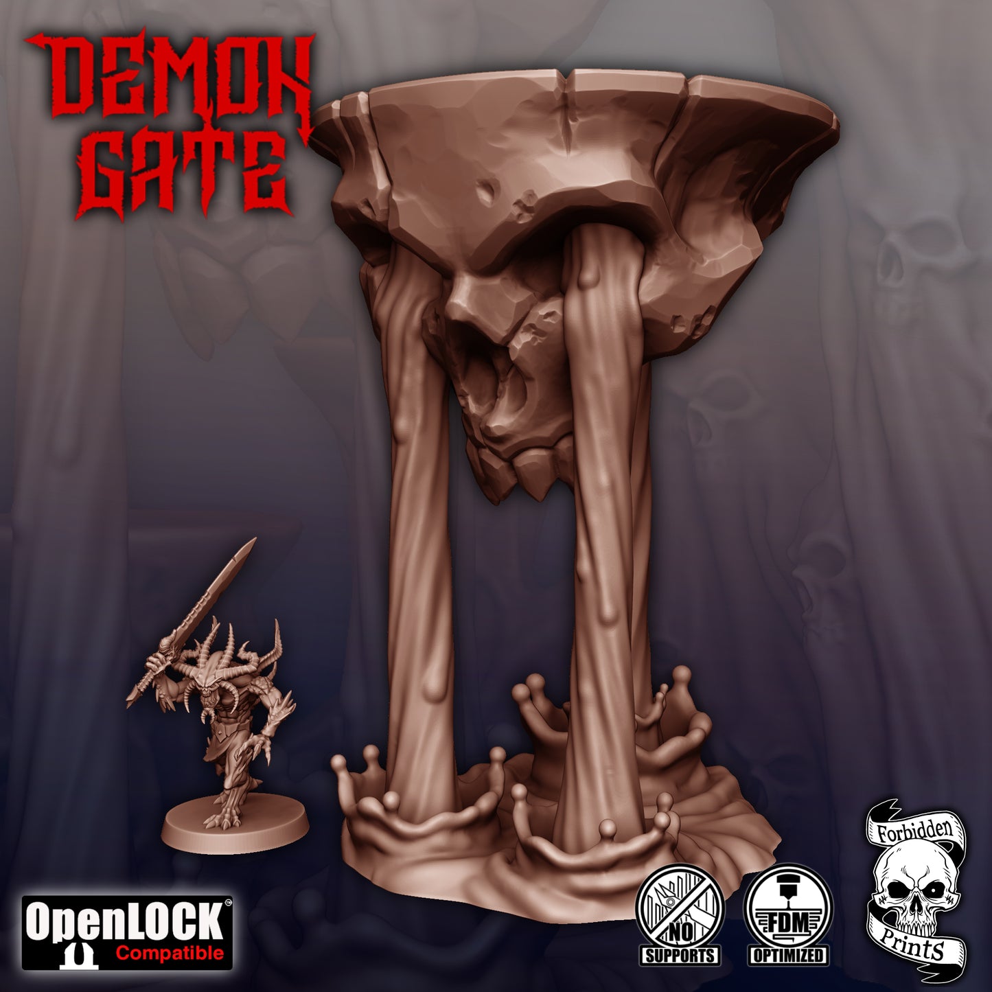 Blood Skull Platform