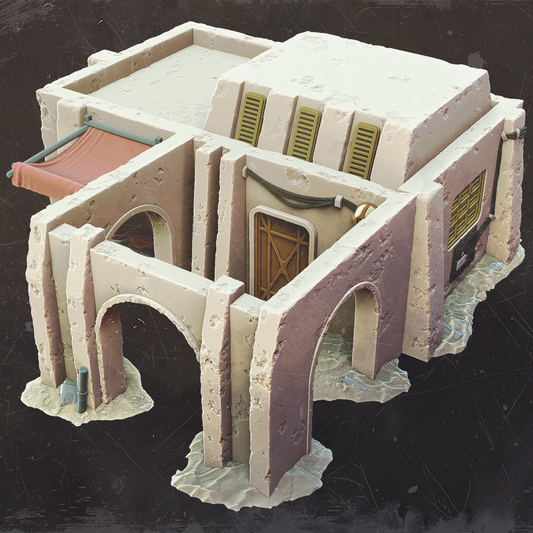 Nilo's Cipher Den - Mos Jemra Desert Spaceport
