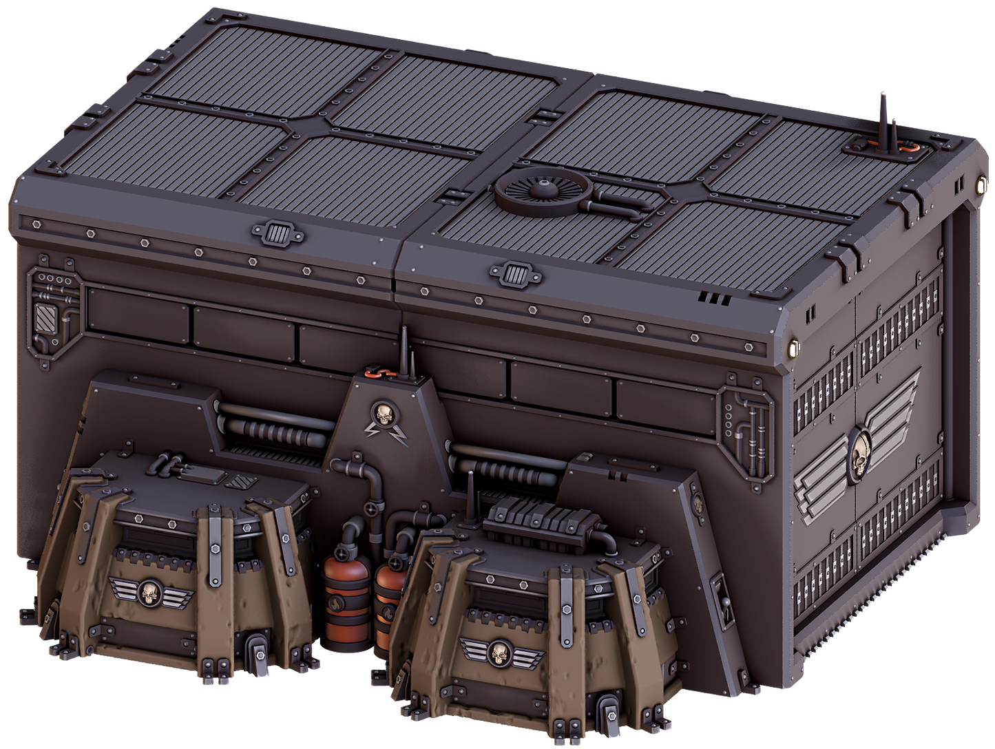 Grimdark Mechanized Command 2.0 - Grimdark Outpost