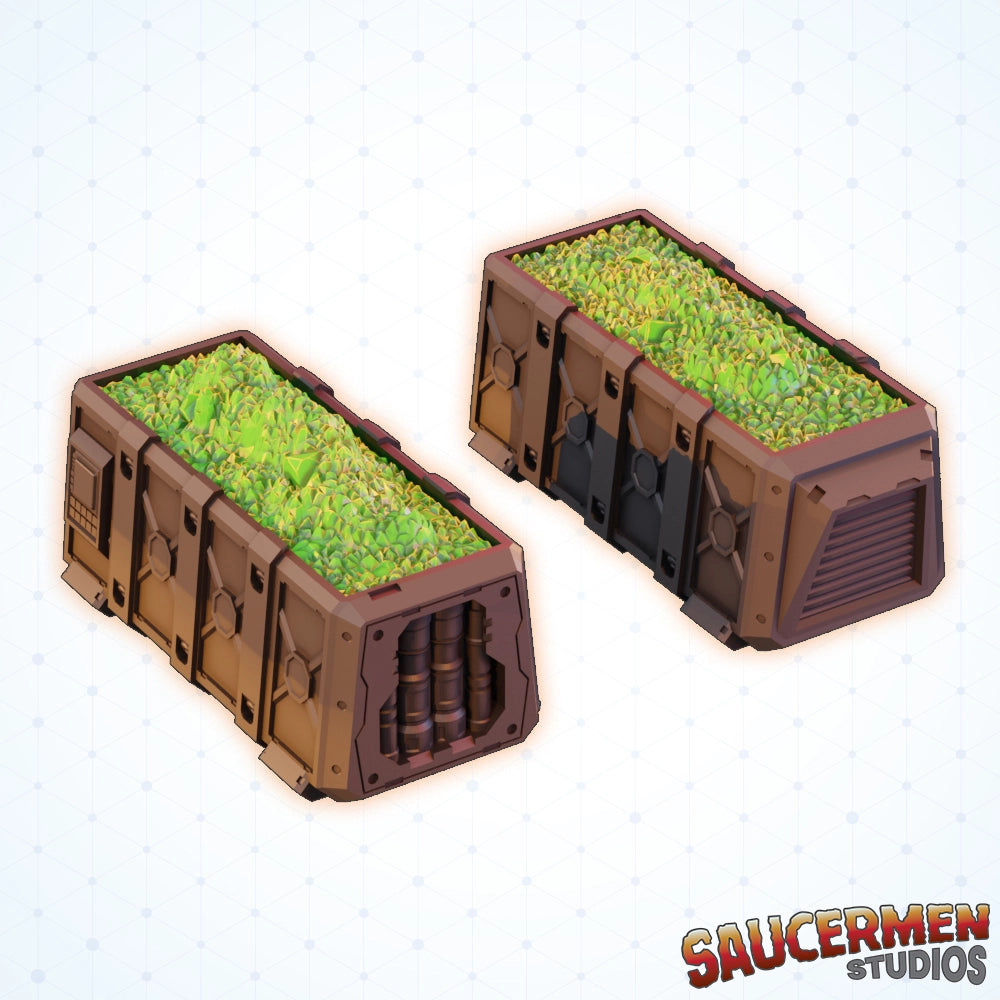 Mine Carts - Zectonium Prison Mines