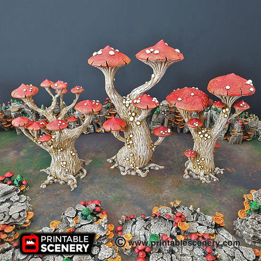 Magic Mushroom Trees